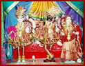 Shree Ghanshyam Maharaj, 
                        Shree Radha-Krishna (Chicago)